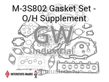 Gasket Set - O/H Supplement — M-3S802