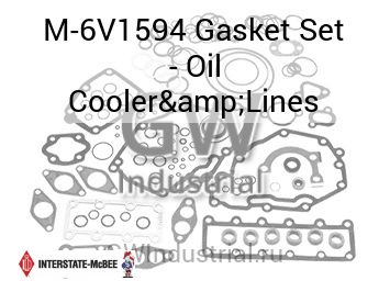 Gasket Set - Oil Cooler&Lines — M-6V1594
