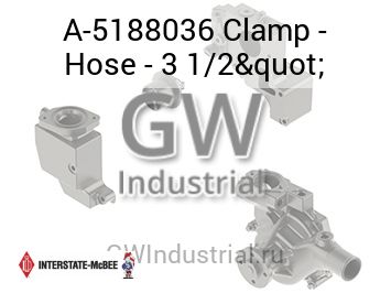 Clamp - Hose - 3 1/2" — A-5188036