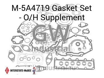 Gasket Set - O/H Supplement — M-5A4719
