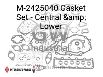 Gasket Set - Central & Lower — M-2425040