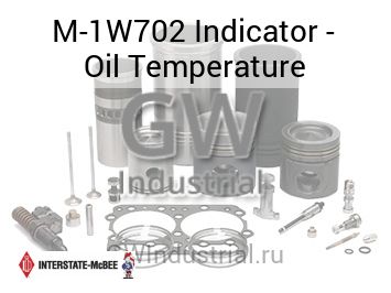 Indicator - Oil Temperature — M-1W702