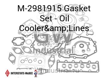 Gasket Set - Oil Cooler&Lines — M-2981915