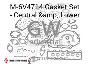 Gasket Set - Central & Lower — M-6V4714