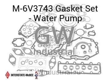 Gasket Set - Water Pump — M-6V3743