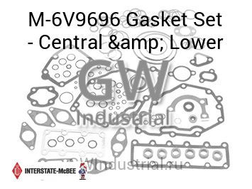 Gasket Set - Central & Lower — M-6V9696