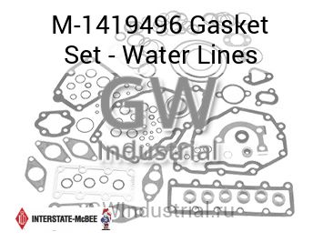 Gasket Set - Water Lines — M-1419496