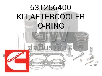 KIT,AFTERCOOLER O-RING — 531266400