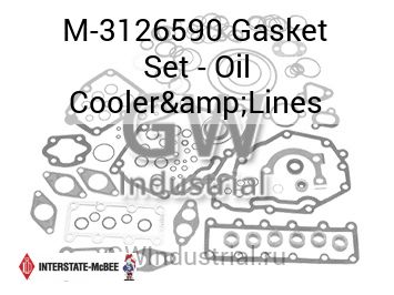 Gasket Set - Oil Cooler&Lines — M-3126590