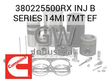 INJ B SERIES 14MI 7MT EF — 380225500RX