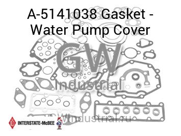Gasket - Water Pump Cover — A-5141038