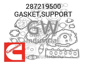 GASKET,SUPPORT — 287219500