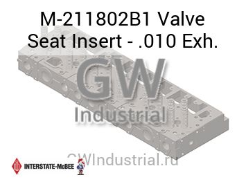 Valve Seat Insert - .010 Exh. — M-211802B1