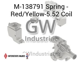 Spring - Red/Yellow-5.52 Coil — M-138791