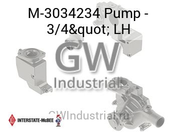 Pump - 3/4" LH — M-3034234