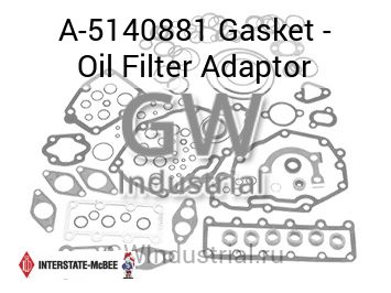 Gasket - Oil Filter Adaptor — A-5140881
