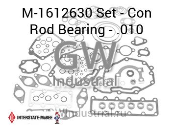 Set - Con Rod Bearing - .010 — M-1612630