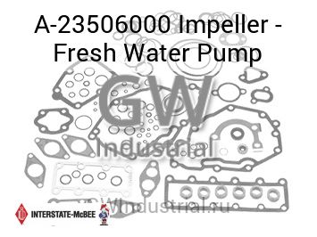 Impeller - Fresh Water Pump — A-23506000