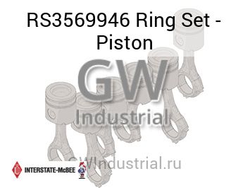 Ring Set - Piston — RS3569946