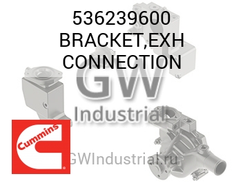 BRACKET,EXH CONNECTION — 536239600