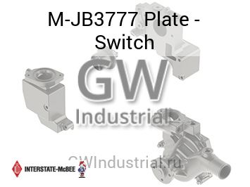 Plate - Switch — M-JB3777