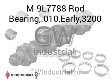 Rod Bearing,.010,Early,3200 — M-9L7788