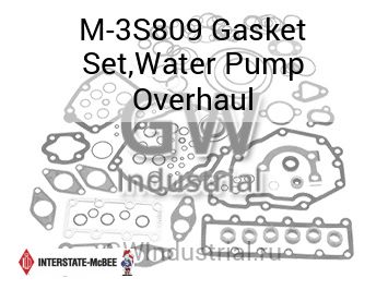 Gasket Set,Water Pump Overhaul — M-3S809