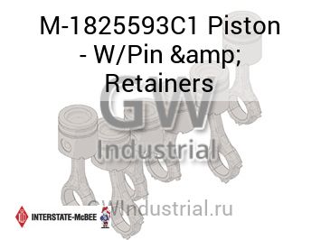 Piston - W/Pin & Retainers — M-1825593C1
