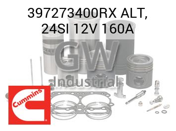 ALT, 24SI 12V 160A — 397273400RX