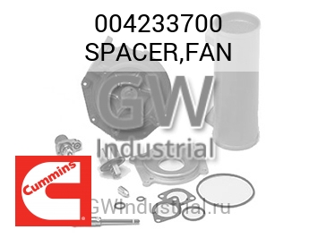SPACER,FAN — 004233700