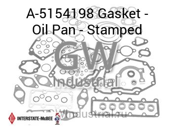 Gasket - Oil Pan - Stamped — A-5154198