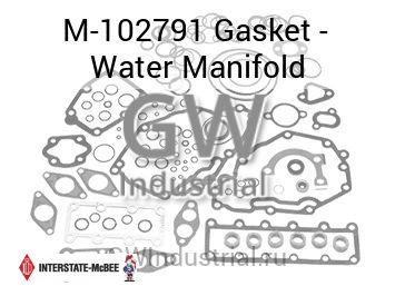 Gasket - Water Manifold — M-102791