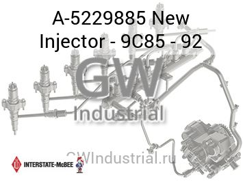 New Injector - 9C85 - 92 — A-5229885