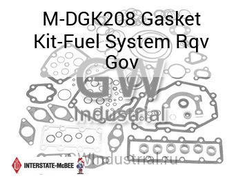 Gasket Kit-Fuel System Rqv Gov — M-DGK208