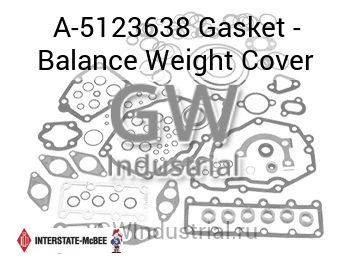 Gasket - Balance Weight Cover — A-5123638