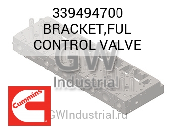 BRACKET,FUL CONTROL VALVE — 339494700