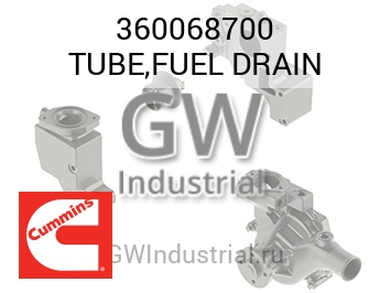 TUBE,FUEL DRAIN — 360068700