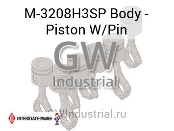 Body - Piston W/Pin — M-3208H3SP