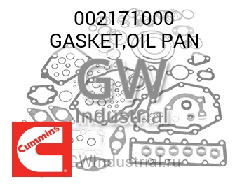 GASKET,OIL PAN — 002171000