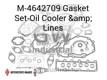 Gasket Set-Oil Cooler & Lines — M-4642709