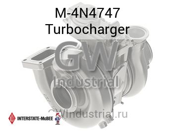Turbocharger — M-4N4747
