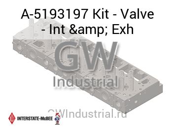 Kit - Valve - Int & Exh — A-5193197