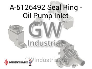Seal Ring - Oil Pump Inlet — A-5126492