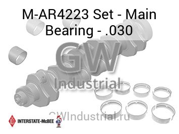 Set - Main Bearing - .030 — M-AR4223