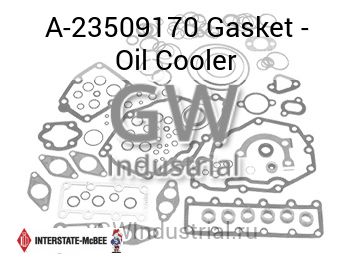 Gasket - Oil Cooler — A-23509170