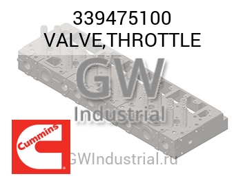 VALVE,THROTTLE — 339475100