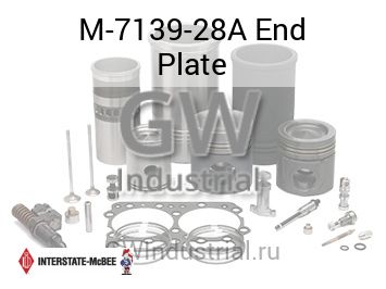 End Plate — M-7139-28A