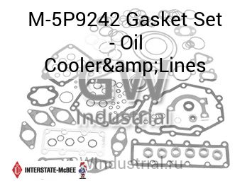Gasket Set - Oil Cooler&Lines — M-5P9242