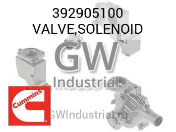 VALVE,SOLENOID — 392905100