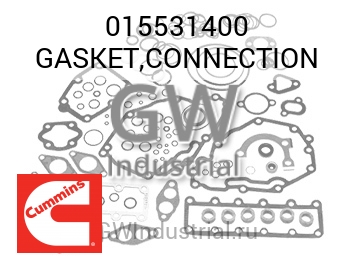 GASKET,CONNECTION — 015531400